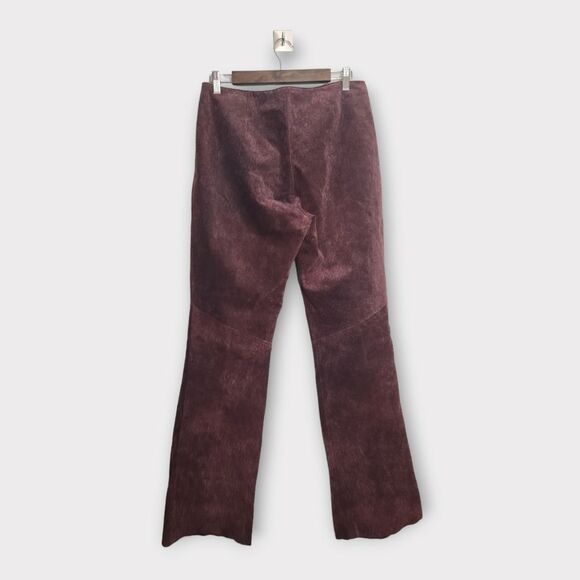 Venus x Wilsons Leather Mid-Rise Flared Leather Pants 12 - Picture 3 of 5